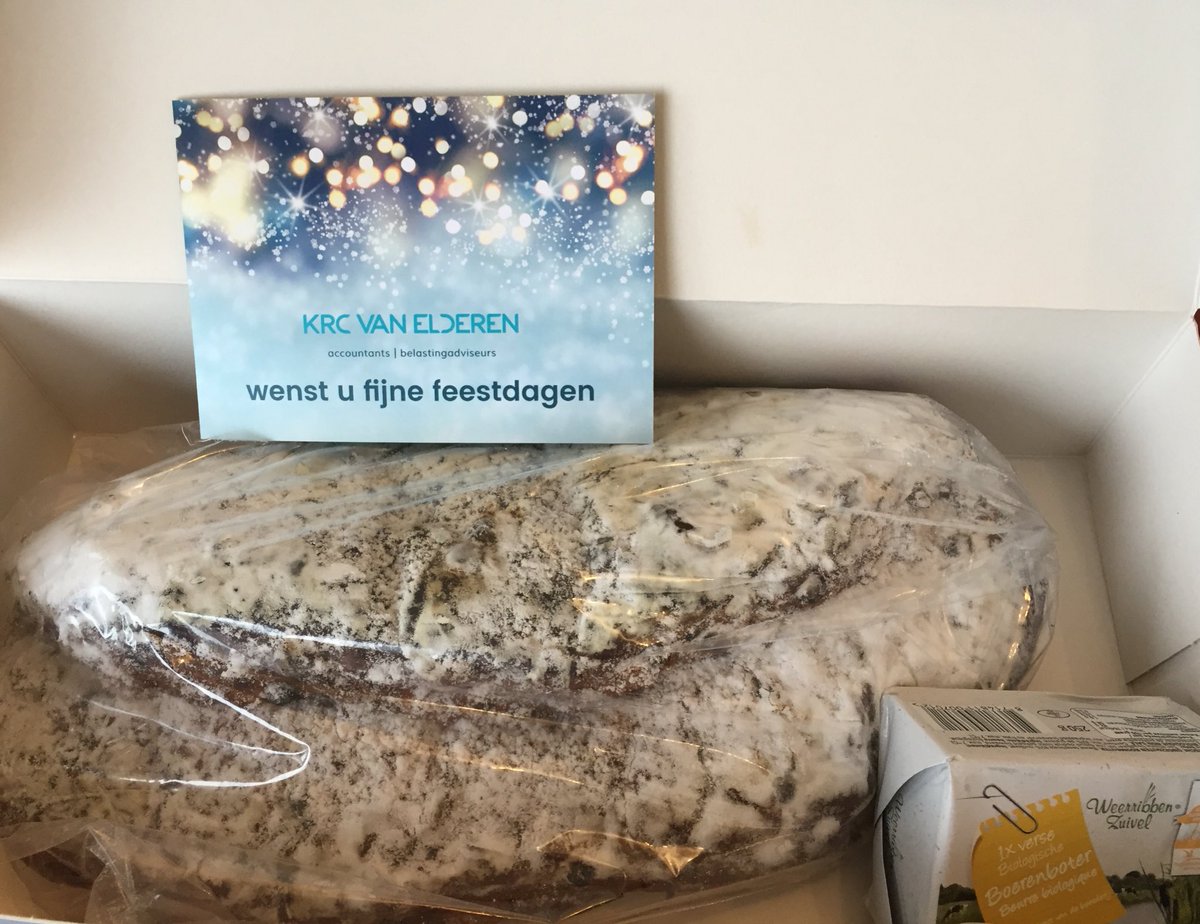 Heerlijk cadeau van een klant gekregen. Ze weten goed wat ik lekker vind. Bedankt <a href="/KRC_Van_Elderen/">KRC Van Elderen</a>!