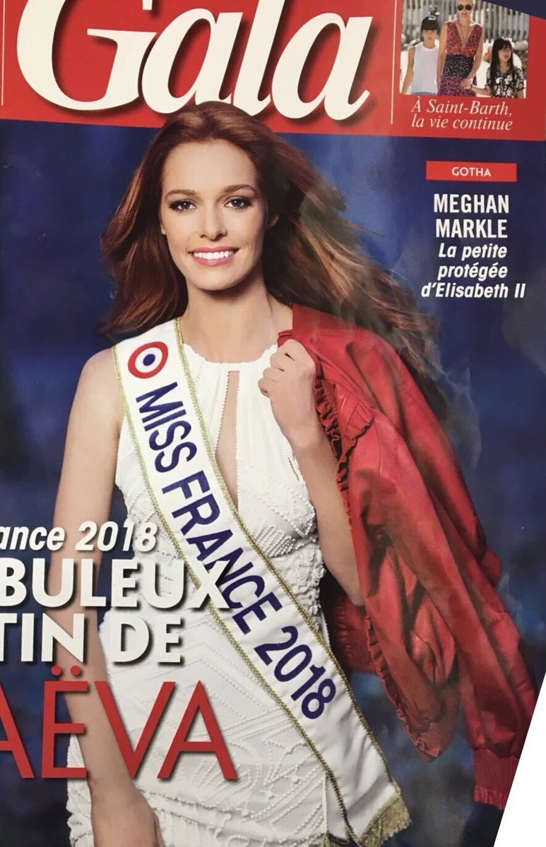 Life Of Pageants On Twitter Miss France 2018 Maeva Coucke Graces The Cover Of French Magazine Gala