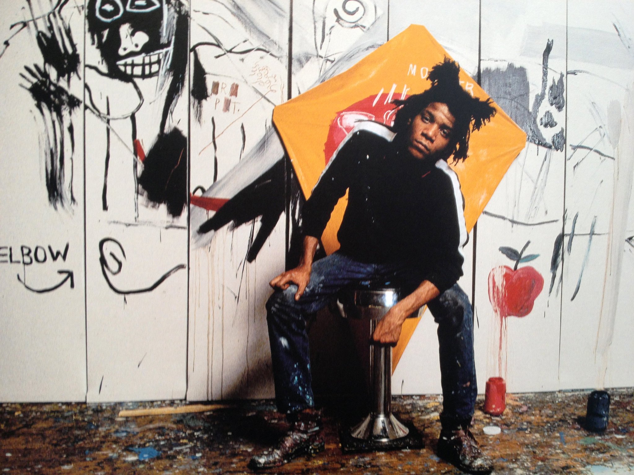 Happy Birthday Jean Michel Basquiat, born in 1960! 