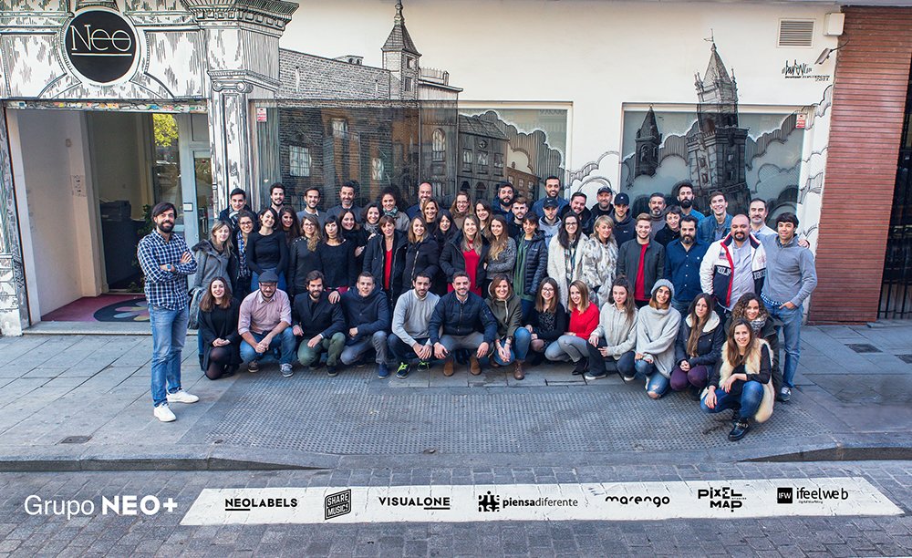neolabels's tweet photo. Feliz Navidad de parte de todo el equipo de #GrupoNeo+ ¡¡Por un año lleno de sueños e ilusiones!! @Visual_One1 @sharemusic @PiensaNeo @AgenciaIFW @neolabels @marengodigital #pixelmapstudios https://t.co/PFrpO9el4o