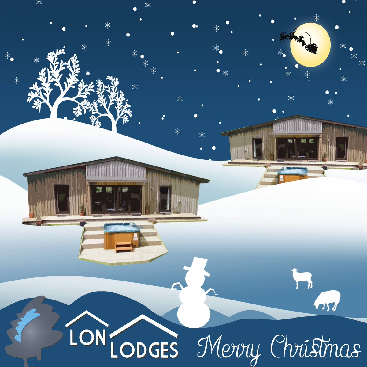 Merry Christmas and a Happy New Year to all our friends. Book now for 2018 while availability lonlodges.co.uk