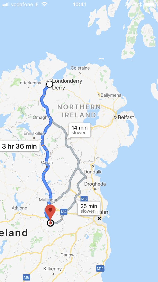 DropToU1's tweet image. Anyone travelling today from Derry to Offaly by van?? Package to go..💰💰