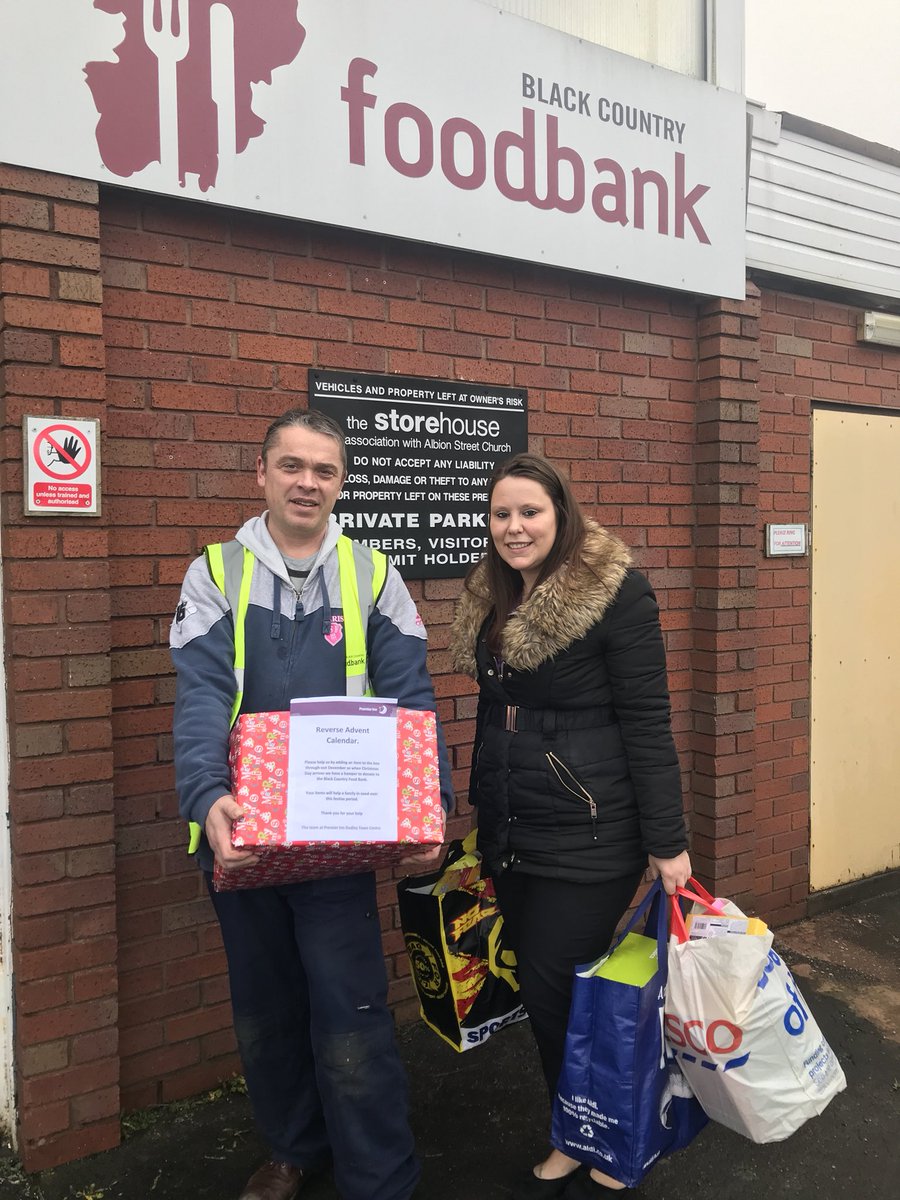 This morning myself and my HHK Karen delivered our reverse advent calendar to Black Country Food Bank. Whilst there we have organised to arrange a time for some of the team to come down and help out for a few hours. MERRY CHRISTMAS 🎅🏻❤️