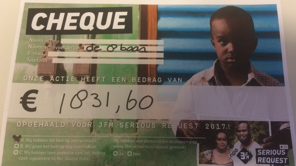 De opbrengst #SeriousRequest