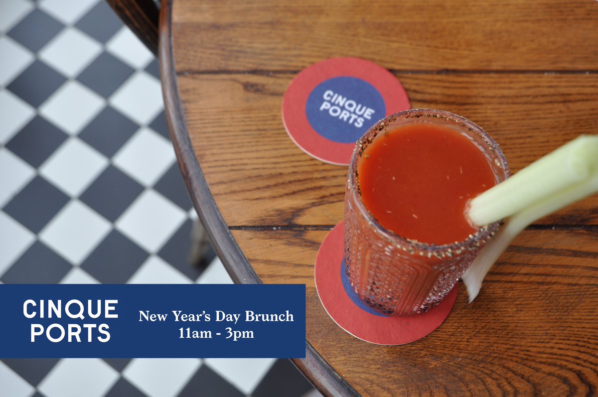 Head to <a href="/cinqueportsmarg/">Cinque Ports Margate</a> for New Year's Day brunch! 🍴 #Margate