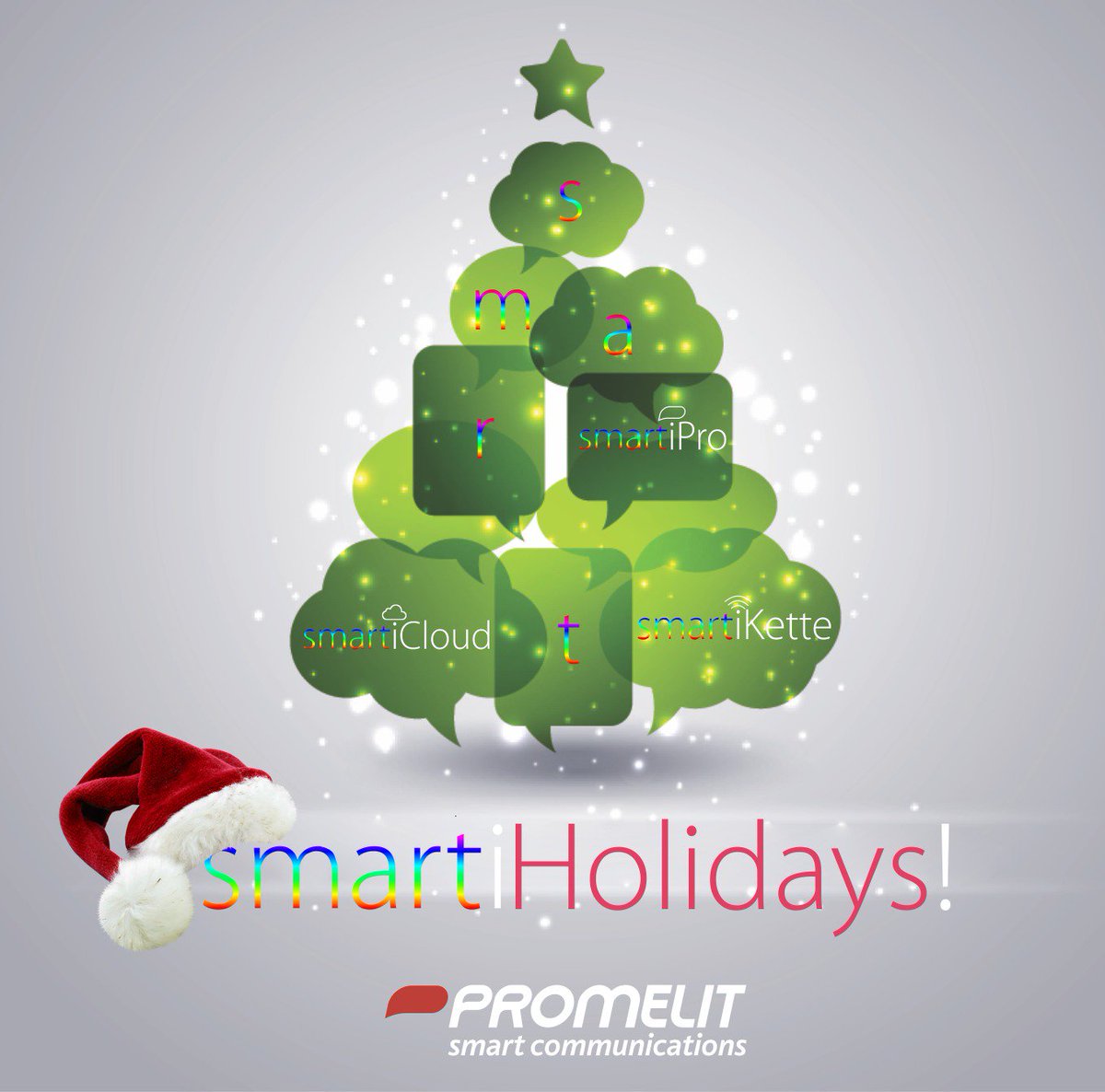 Promelit's tweet photo. Il team #Promelit vi augura Buone Feste!
Grazie a tutti i nostri fantastici Partner e Clienti per il continuo e prezioso contributo nel 2017!
#HappyHolidays https://t.co/KS2BF7llfy