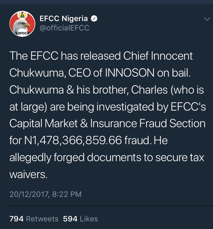 Nobsdaslushhkid's tweet photo. But clearly the same EFCC is saying that they arrested him based on somwting totally different. How did we conclude it had to do With GTBank? https://t.co/Etai2W4OS9