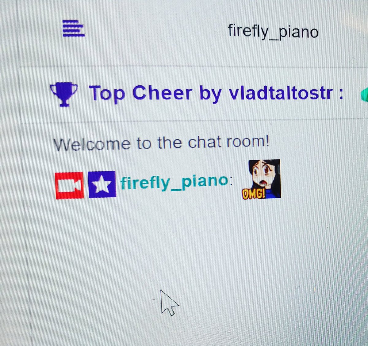 firefly_piano's tweet photo. Our first emote is up! For those who are waiting for us to stream, we have a nice surprise for tomorrow! More news will follow!

#hypetrain #hype #firefly_piano #letsnuts #twitch #piano #anime #Icon #art https://t.co/Z8YlCVvkGP