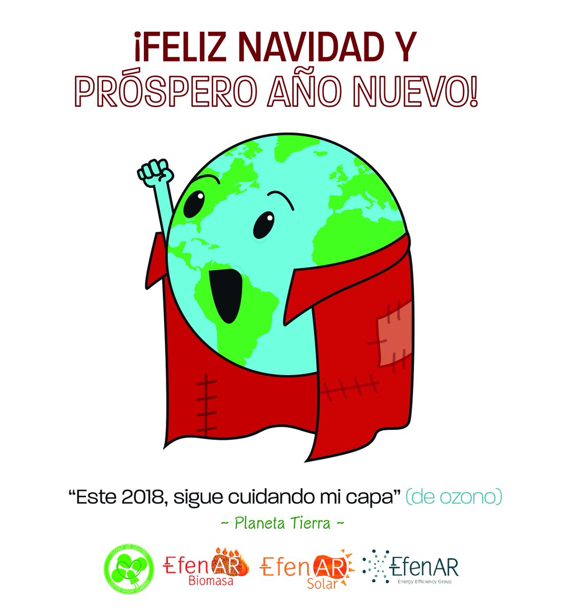 EfenarSolar's tweet photo. FELIZ NAVIDAD &amp; PRÓSPERO AÑO NUEVO 2018!!!  @EFENAR_biomasa @EFENARCluster @kit_fv @CLOVER_LED https://t.co/3bhrS3pnl0