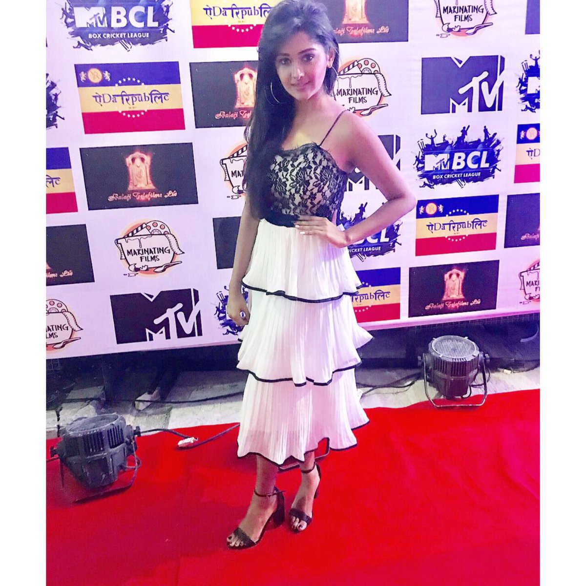 SinghKanchiii01's tweet photo. And it’s back with a banggggg! About last night at @MTVIndia BCL launch! 🏏 https://t.co/R4QuBFVjvx