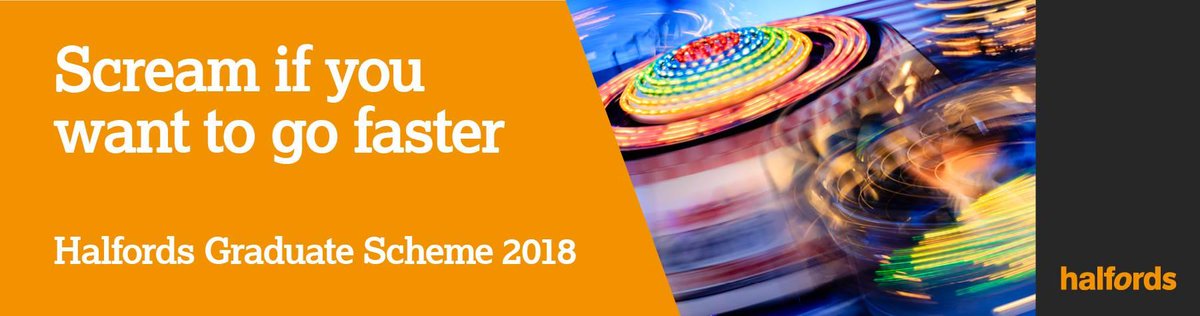 TjobsMarketing's tweet image. Get your #marketing career off to a flying start in 2018 with the @HalfordsGrad commercial graduate scheme  – apply by 31 December. ow.ly/WkTW30hi4M9