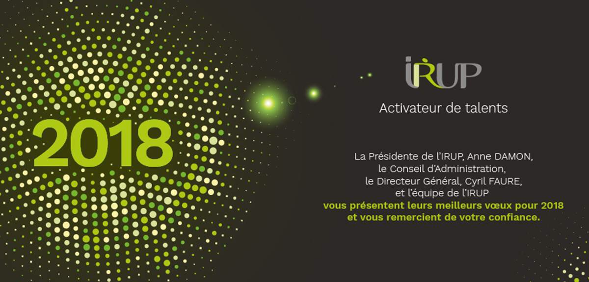 L'IRUP ferme ses portes pour la période des fêtes. Toute l'équipe vous donne rdv dès le 02/01/18 matin. Très belles fêtes à tous 🎉