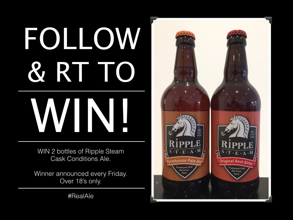 ripplebrewery's tweet photo. #fridayfreebie last chance 👋 Wanna #win some #RealAle RT + FOLLOW and it could be yours Winner announced 4pm Friday TODAY🍺♥️ #Competition #merrychristmas https://t.co/xfepEayQLW