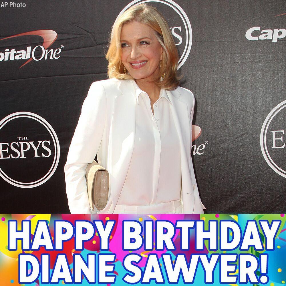 Happy Birthday to Diane Sawyer! 