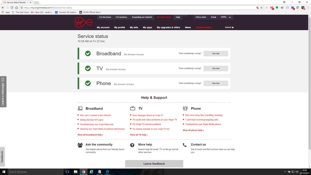 cherry_treat's tweet photo. @virginmedia @TheRegister Have you heard of this? @virginmedia have just been told that I have a fault in my area that won't be fixed until 30 MAY!!! But the service status on the website says 'No known issues'. I am utterly disgusted. https://t.co/NCy82s3eSz