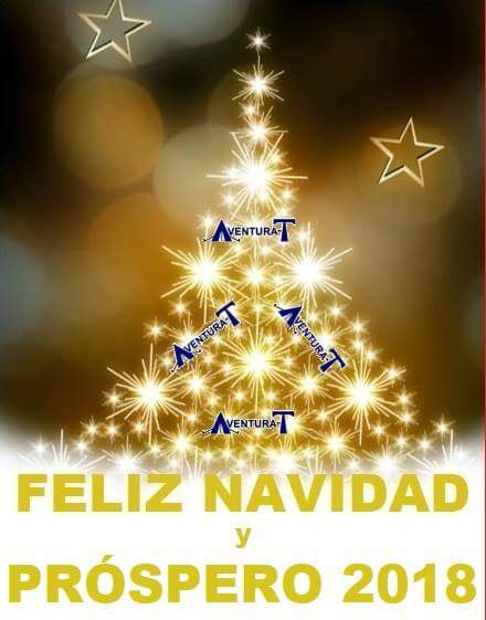 AventuraTsl's tweet photo. Aventura-T os desa FELIZ NAVIDAD y PRÓSPERO 2018. https://t.co/34EU8g3ZGz