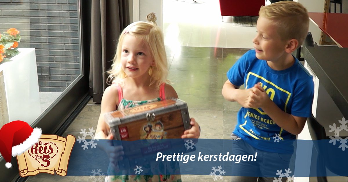 DeReisvan5's tweet photo. ✨ Wij wensen iedereen hele fijne, gezellige en smakelijke feestdagen toe! 🎄✨ https://t.co/a4EnWtMcrS