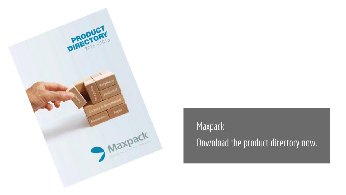 maxpack_uk's tweet photo. https://t.co/GzSljBG9LC    #Maxpack    T: 01743 242 900   E: sales@maxpack.co.uk https://t.co/zIBV55k55Y