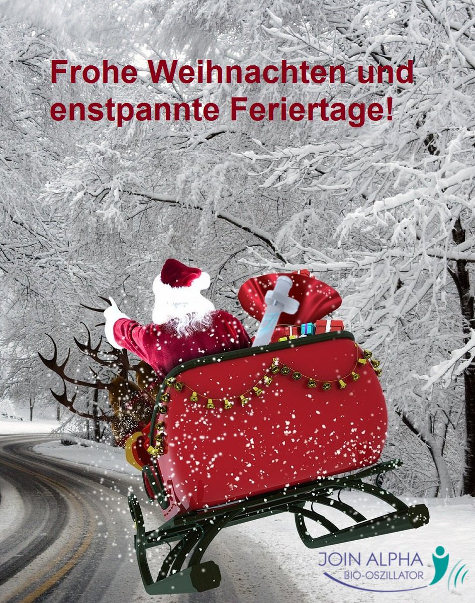 Frohe Weihnachten und entspannte Feiertage an Euch Alle!
#MerryChristmas