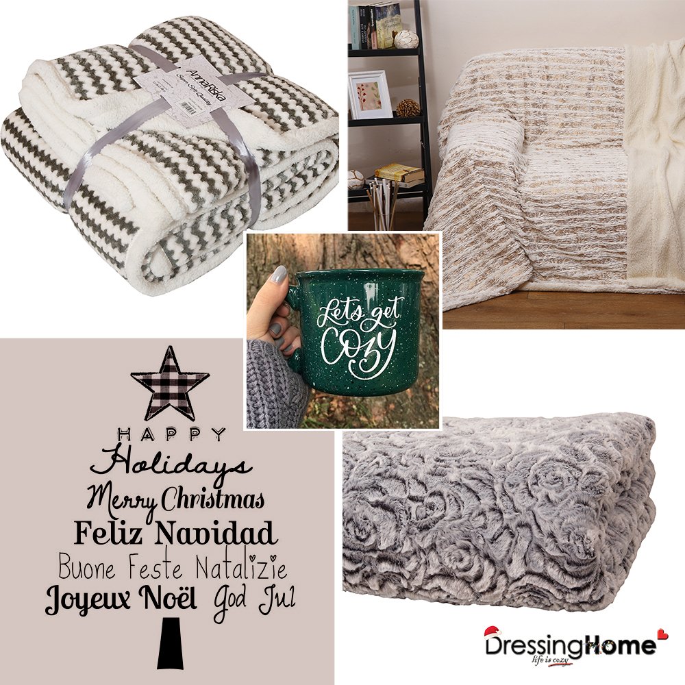 DressingHome's tweet photo. Let's get Cozy με ριχτάρια-κουβέρτες της Anna Riska διπλής όψης!!☎️ Τηλεφωνικές παραγγελίες: 210 3221618 🚚 Δωρεάν μεταφορικά με αγορές άνω των 49€#dressinghome #annariska #letsgetcozy #christmasmood #livingroom #sofathrows #throws #furthrows #christmas #winter #merrychristmas https://t.co/IUI0MoWgcy