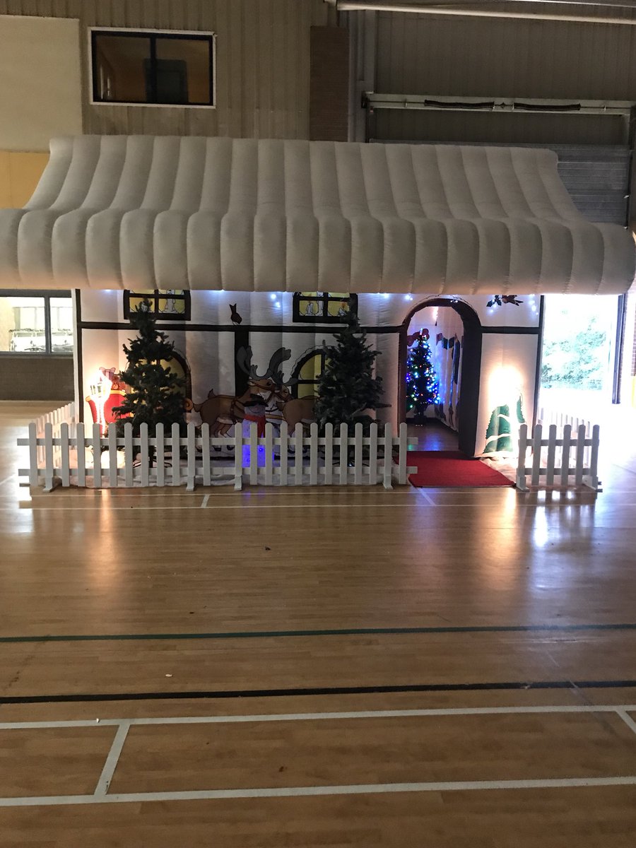 OutdoorCSF's tweet photo. So our grotto is ready, are you coming to see Santa today ?? @COVSF https://t.co/0reIHIXt9j