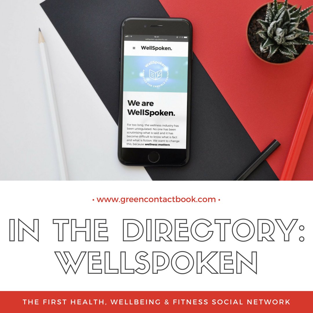 IN THE DIRECTORY: Have you heard of the @wellspokenmark yet? If not, you NEED to take a look at the amazing work they’re doing to improve the credibility and trustworthiness of the wellbeing sector. #health #wellbeing #trust #credibility