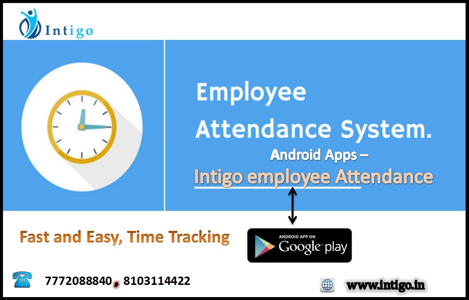 Employee Attendance System app specially designed for your Android phone. 

For More Visit Us: bit.ly/2k4ByRN

#employeeattendance #Officeattendance #checkattendance #intigo #employeetracker #attendancetracker #employee #attendance #officestaffattendance