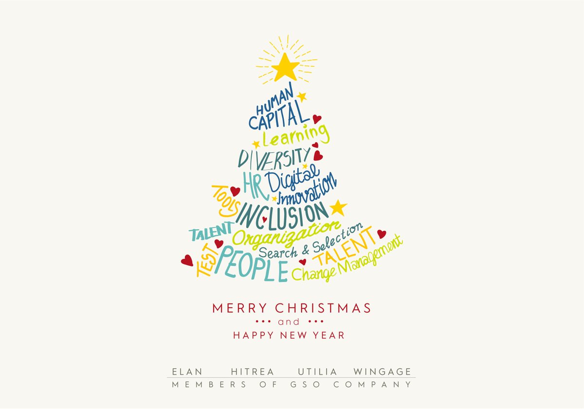 Auguri di Buone Feste da hitrea e da tutto il team @gso_gsocompany! 💫🎄✨
#BuoneFeste #Natale2017 #HR #RisorseUmane