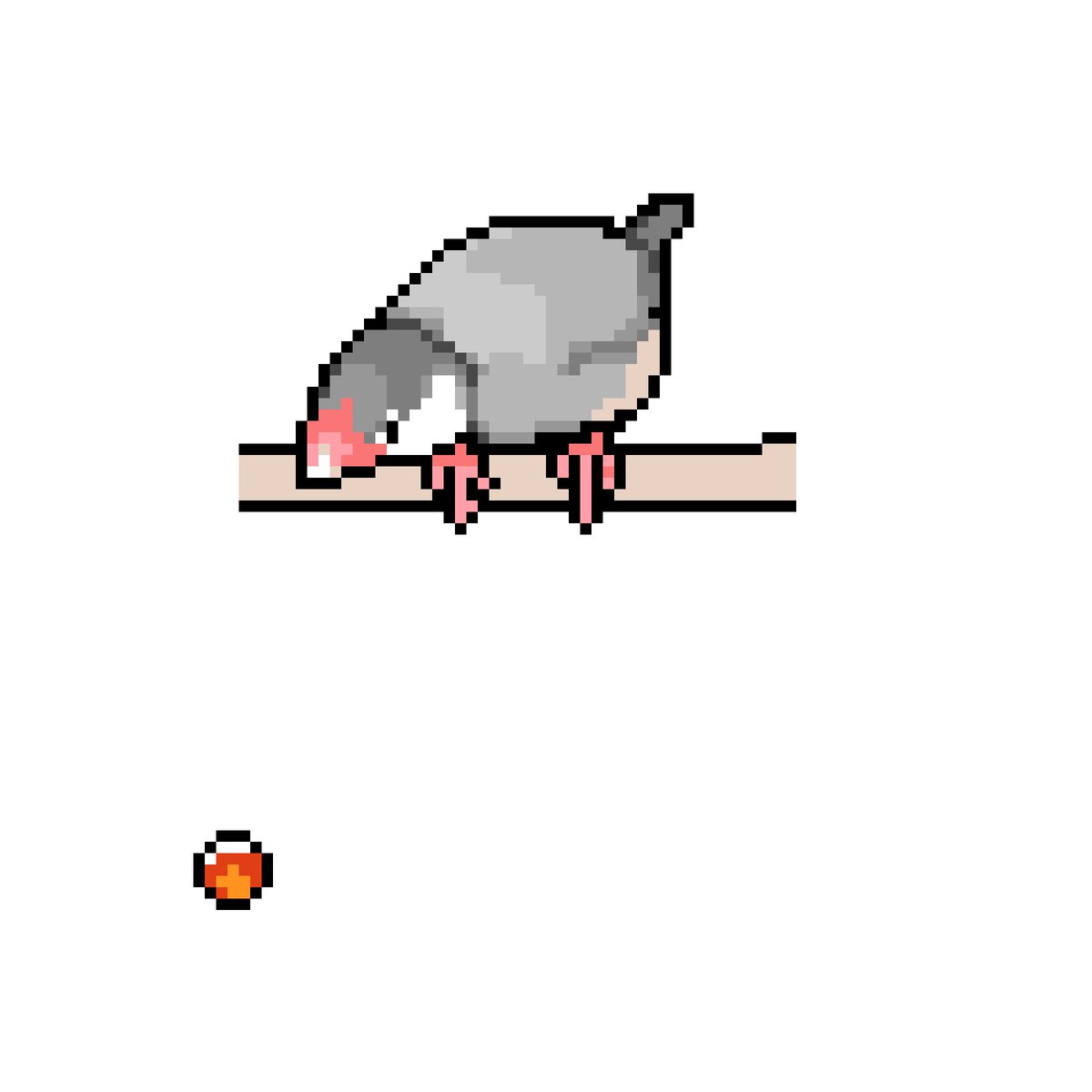 ドラゴンボール 落ちたイクラをよく見たらドラゴンボール 四星球 だったシルバー文鳥を描きました たかはらのイラスト