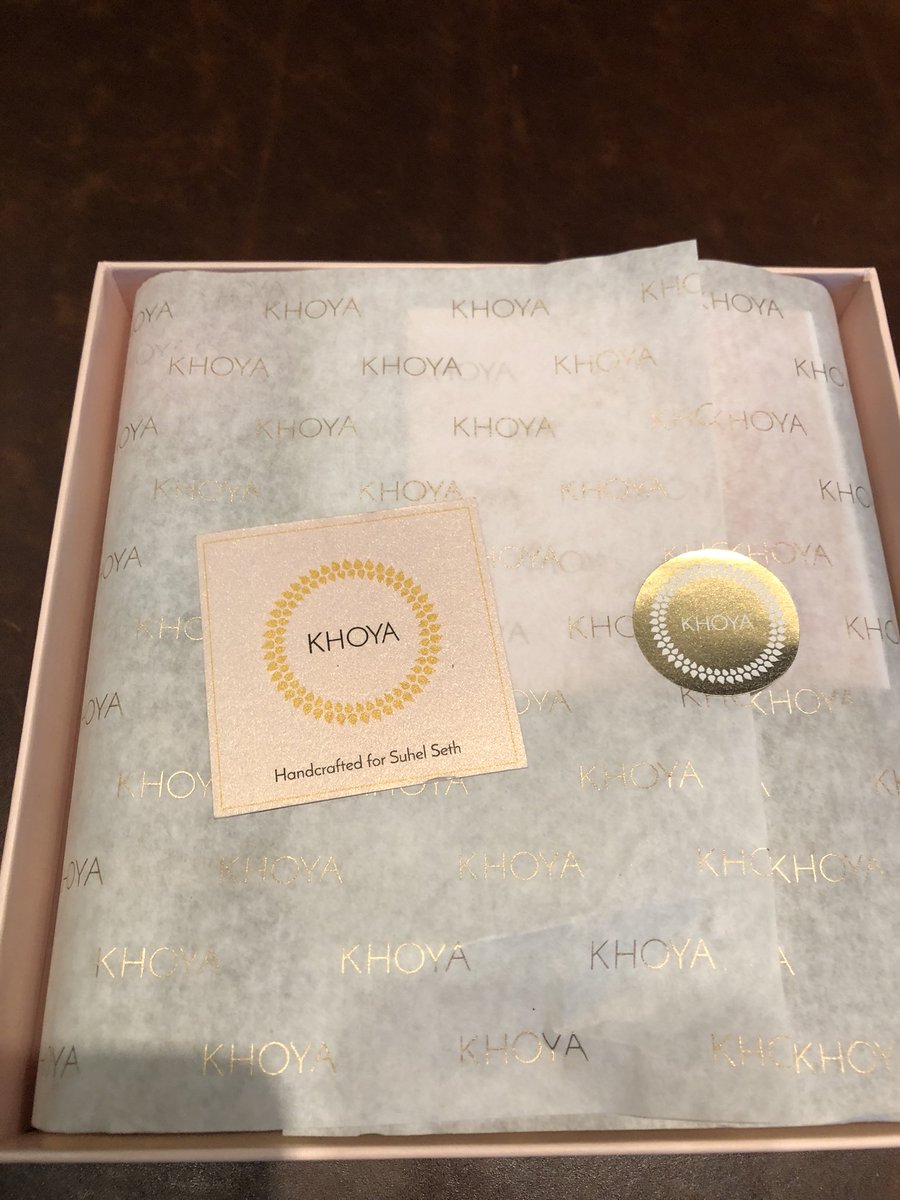 Unarguably the finest brand of sweets in India: Khoya. <a href="/sidmathur117/">Sid Mathur</a> : take a bow! This is sheer genius...