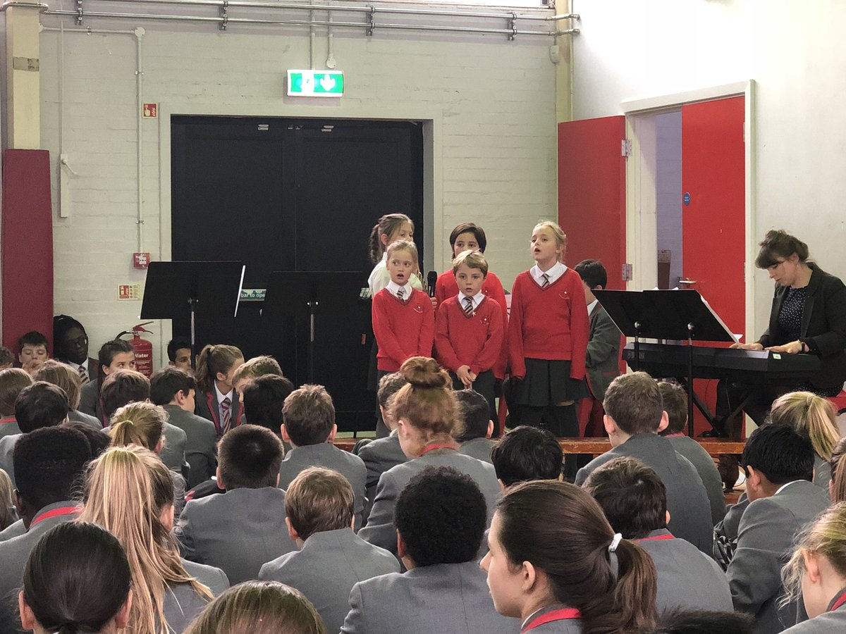 Thank you, Primary for your wonderful song! <a href="/StRRCCollege/">St Richard Reynolds</a>