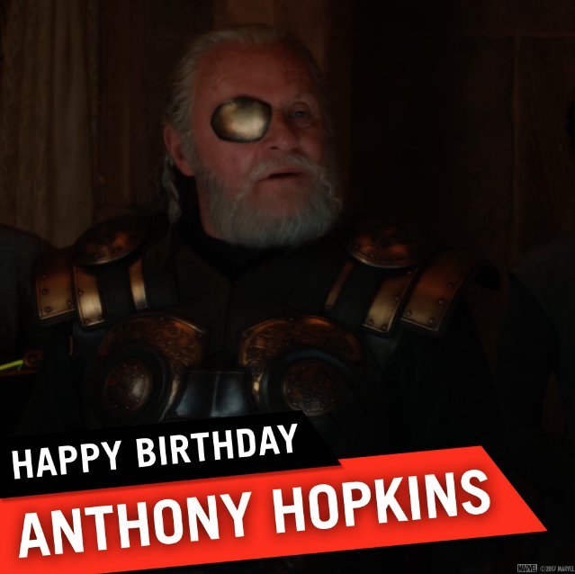 Happy Birthday Anthony Hopkins! What\s your favourite Odin moment? 