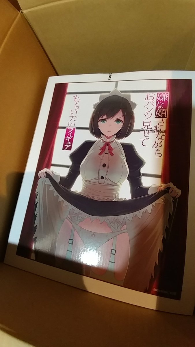 ハッシュタグ 嫌な顔されながらおパンツ見せてもらいたいフィギュア