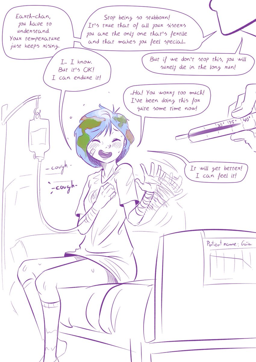 #earthchan is having it rough.
Please think of #earthchan she's doing her best, but she needs your help too!