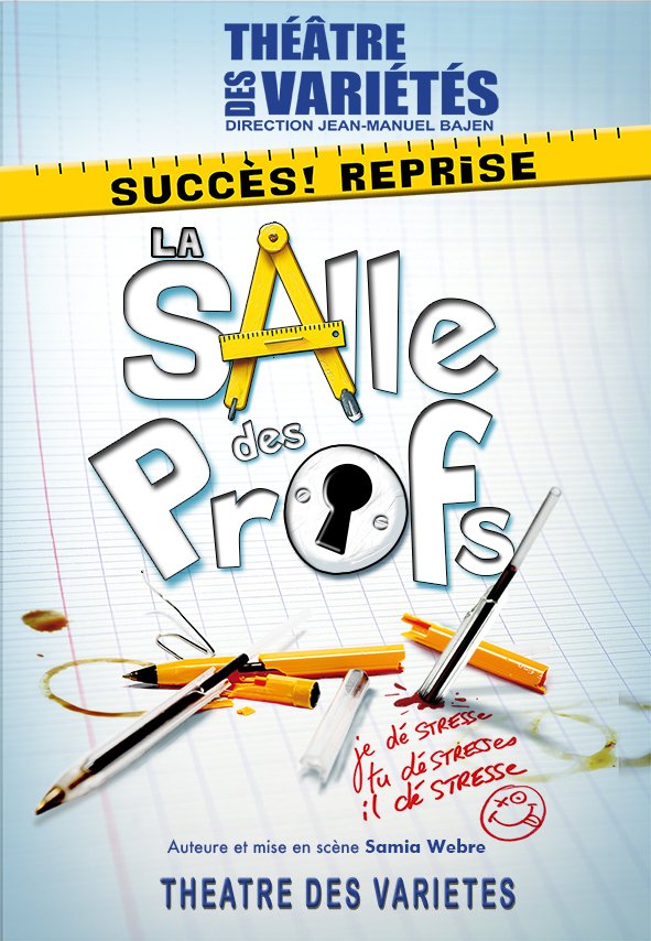 Billetsgratuit's tweet photo. Des invitations gratuites exclusives pour le spectacle "La salle des profs" au Théâtre des Variétés viennent d'être ajoutées pour samedi 23
https://t.co/2btfuXoYgJ https://t.co/LkNRobwarN
