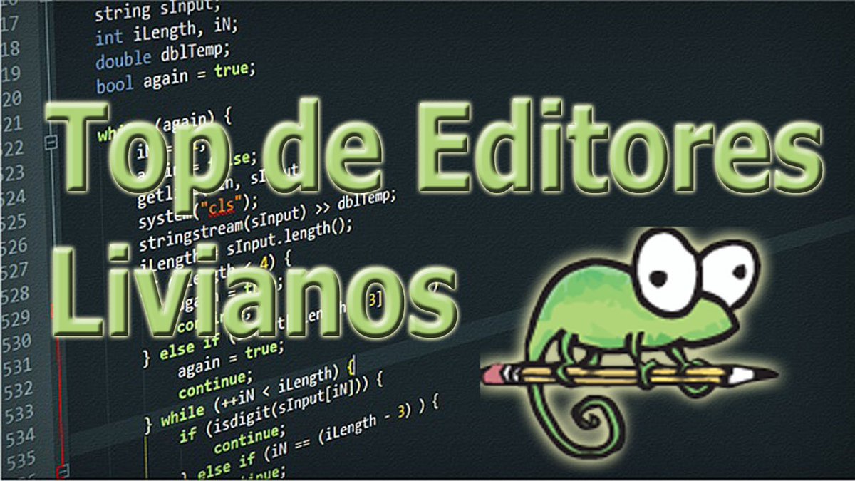 giovaelpe's tweet image. Estos son a mi parecer los mejores editores de código livianos youtube.com/watch?v=n-4F1S… #codigo #programacion #giocode #top10 #programador #tutorial #atom #vscode #brackets #notepad #programming #software