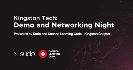 KingstonYP's tweet photo. On Jan 9th, Sudo and Canada Learning Code - Kingston Chapter are hosting a networking and demo night to showcase the innovation happening within our city: https://t.co/wIjJJe2kQU The event will contain a networking session and a series of short demos! #YGK #KYP https://t.co/Z1qvCjJntl