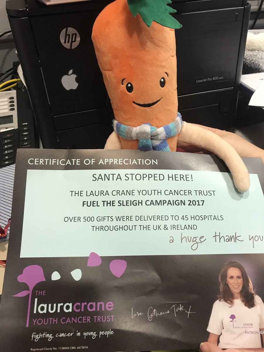 AnnaDCardiff's tweet photo. Massive thank you to @lauracranetrust for our goodies! #TCTCardiff https://t.co/9ggeiv1f1B