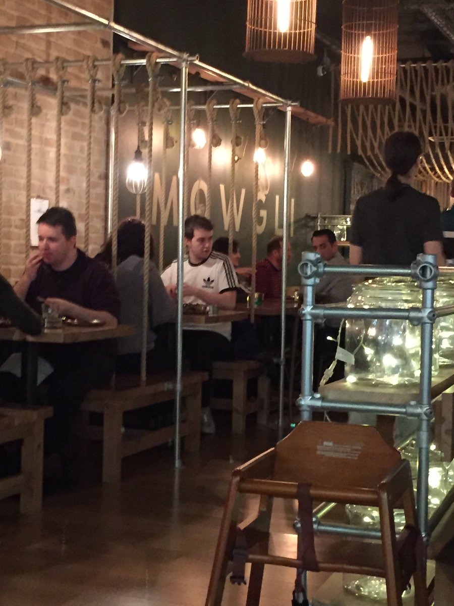 TashCollinsx's tweet photo. Trying out @Mowglistfood in Birmingham 😋 @NishaKatona https://t.co/lahOlc0PcK