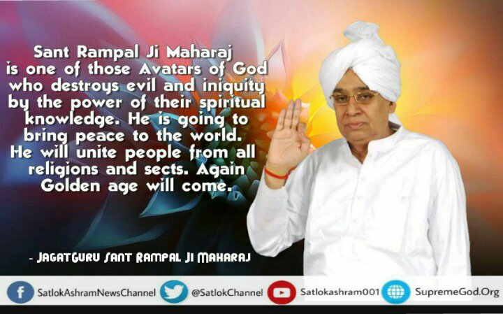 BabliDassi's tweet photo. #MPFCvARW
#धरती_पर_अवतार पूर्ण संत का हो चुका है।
 सोई गुरु पूरा कहावे,जो दो अख्खर का भेद बतावे।
 एक छुड़ावे एक लखावे,तो प्राणी निज घर को जावे।।
तो आओ प्रमाण देखें और जाने पूरा गुरु कौन है ?
Must Watch 
👇👇
साधना Tv 07:40 PM
@ArvindKejriwal 
@SrBachchan https://t.co/cY3bClp8TN
