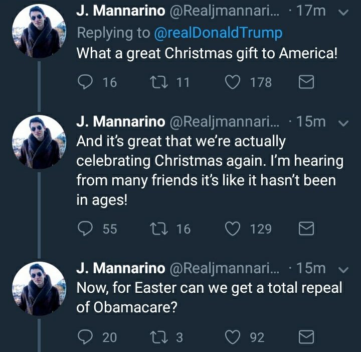 ActualCorn's tweet photo. A sample of Donald Trump's mentions:
#InAffect https://t.co/KkakvDOH1s