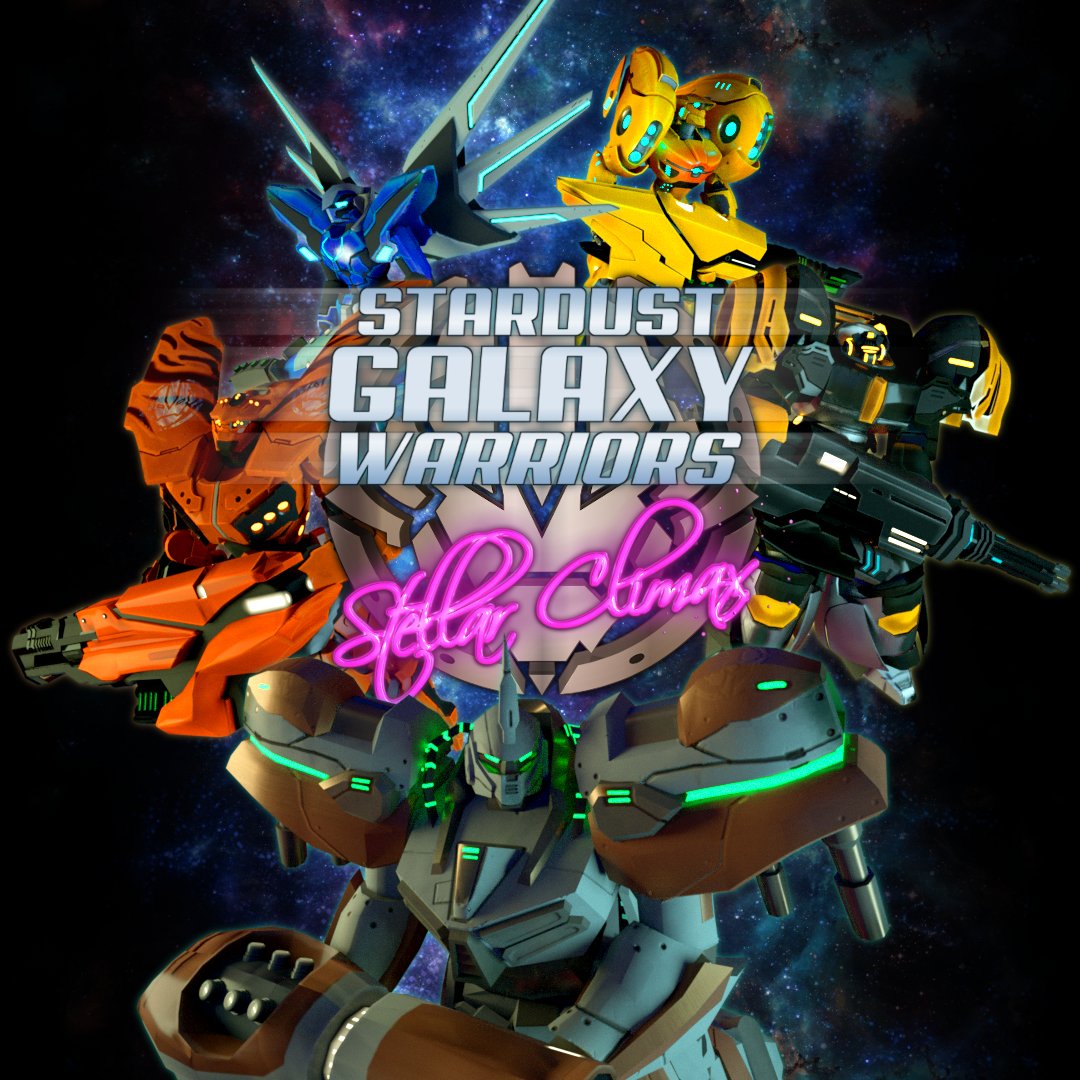 DreamloopGames's tweet photo. 2nd day of #SteamWinterSale is on, at least for us here in Finland and @SGWgame is 70% off! If you are looking for a #sidescrolling #shmup with some #mecha #action, then Stardust Galaxy Warriors: Stellar Climax is your game! #indie #pcgaming #steamsale https://t.co/v5KkkOBCpS https://t.co/NnX7xvZeEC