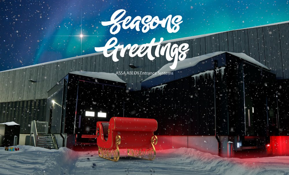 assaabloyent's tweet photo. We’re all about enhancing the flow of people, goods, and vehicles, even more so in the upcoming holiday season. 🎅 🎁Happy holidays to all of you! #assaabloyent #seasonsgreetings https://t.co/U6yN71KCiB