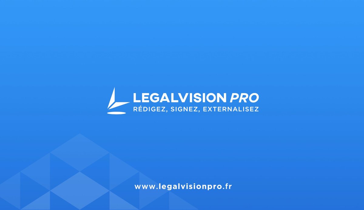 Legalvision_fr's tweet photo. [#Legaltech] Externalisez toutes vos formalités #juridiques avec LegalVisionPRO !
#signatureelectronique #legalvisionpro #digital #solution https://t.co/fwahuu3VOv https://t.co/g759dAKCCh