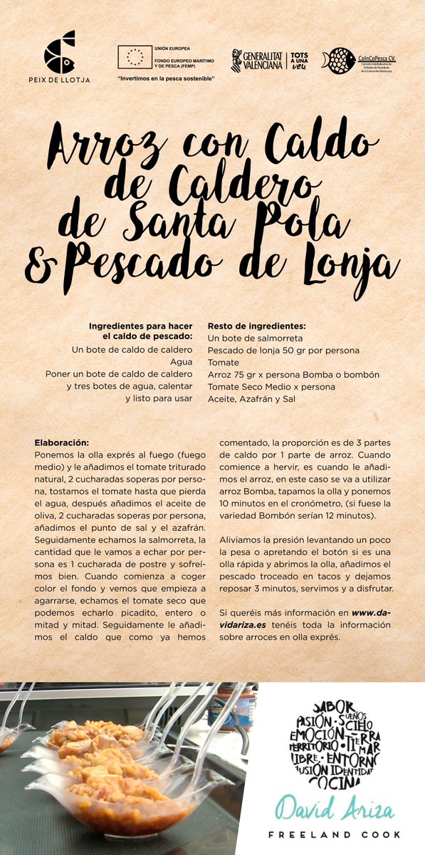 peixdellotja's tweet photo. Qué mejor manera para celebrar la navidad que disfrutando en familia con Peix de Llotja, de la Comunidad Valenciana🐟🐟🐟 Para ello os dejamos una deliciosa receta de @DavidArizaAbad #peixdellotja 
Feliz Navidad‼️🎄🎆🎇🎉⭐
@GVAagroambient https://t.co/B0n7ZbyANA