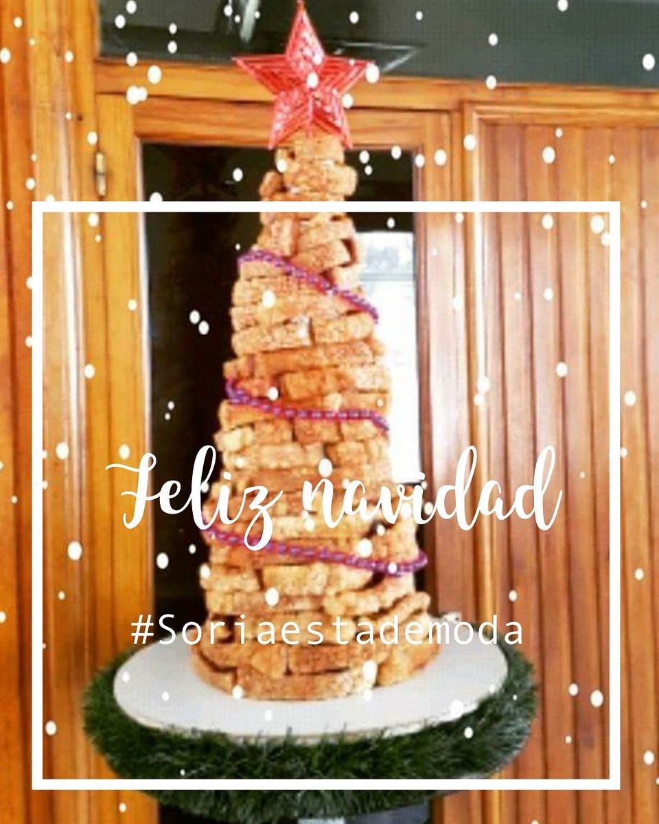 ¡Feliz torreznavidad!
Desde Soria gracias a nuestros amigos de HOSTAL VENTA NUEVA os deseamos lo mejor en Navidad y todos los días del año. 
¡Soria os recibirá con los brazos abiertos!
#Soriaestademoda
<a href="/sorianitelaimag/">¡Soria ni te la imaginas!</a> #soria  <a href="/CyLesVida/">Turismo Castilla y León</a> <a href="/TorreznodeSoria/">Torrezno de Soria</a> #cyl #castilla