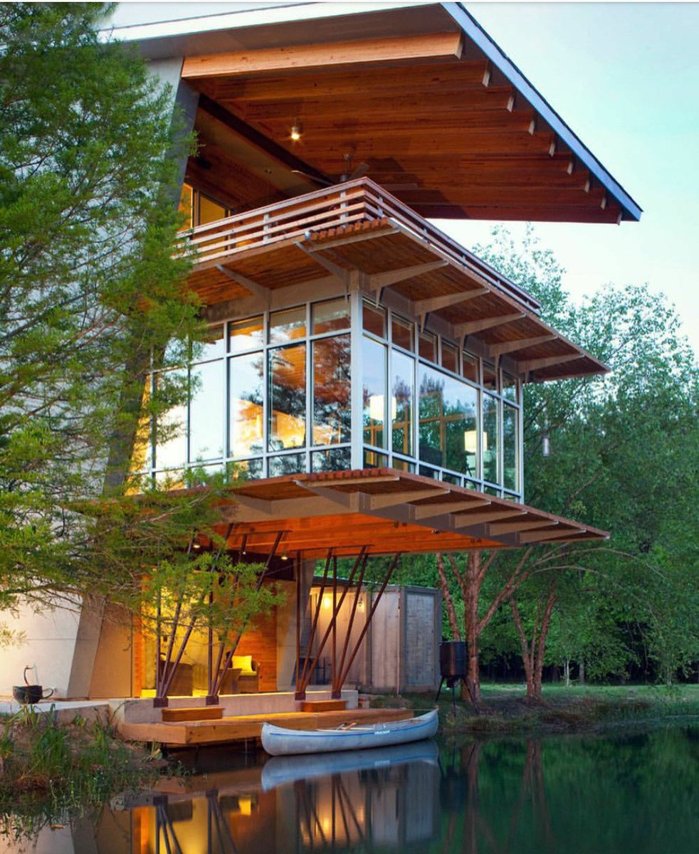 BioAEF_Srl's tweet photo. Modern and Sustainable :-)
The Pond House at Ten Oaks Farm
#modernarchitecture #greenbuildings #passivhaus #woodandglass #relaxing https://t.co/d5UstZP7Oi