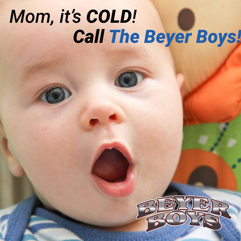 Beyer_AC's tweet photo. For a limited time only, Beyer Boys is offering a $99 Heating Check-Up! Beyer Mechanical’s highly trained technicians can help with your heating repair, maintenance, and installation needs. Call us today! (210) 405-7754 https://t.co/dSr9adT6Yt #beyerboys #HeatingSpecial https://t.co/wU46EegZvA