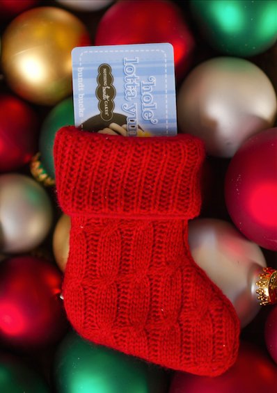 Stockings still need a little stuffing? Pick up a #NothingBundtCakes gift card!