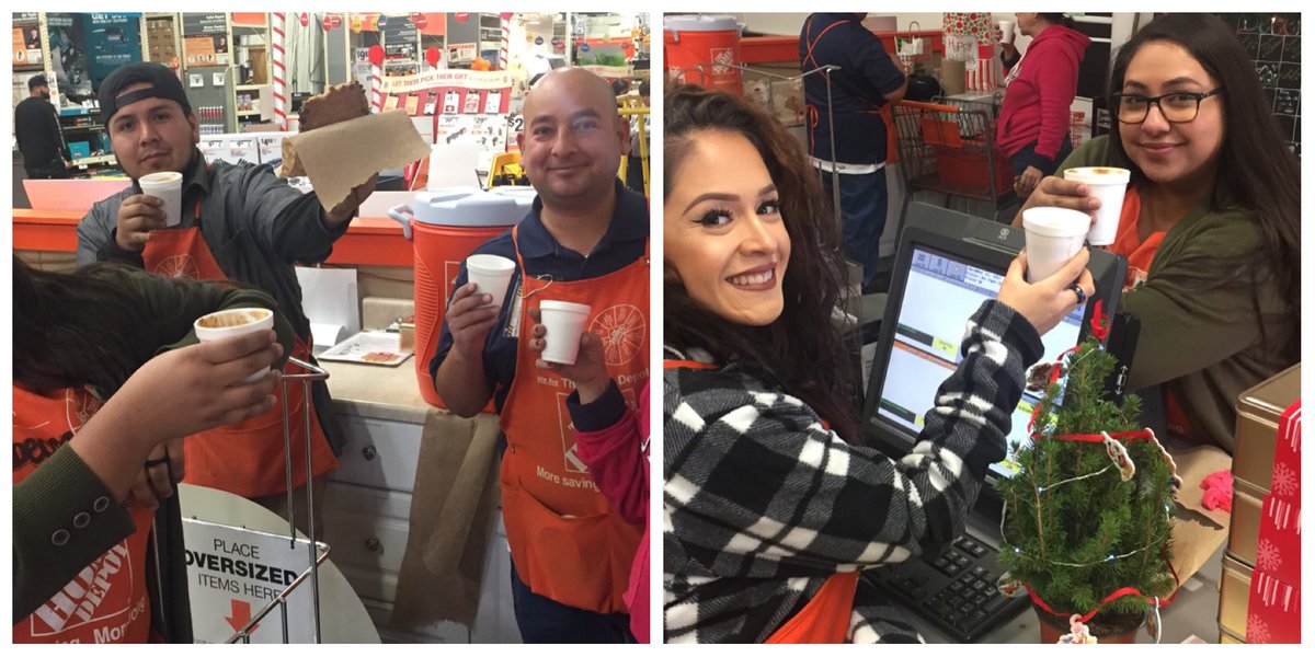 Our awesome OAM David brought Mexican bread and champurrado this morning for our amazing associates...